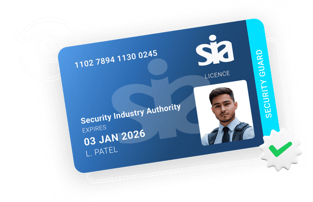 Sia licence Card Image